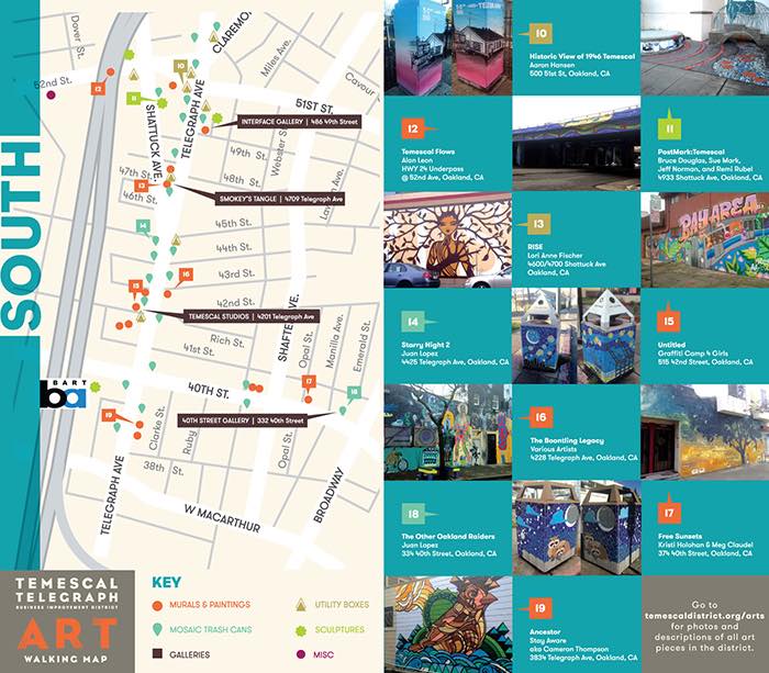 Temescal Public Art Map Launch & Walking Tour