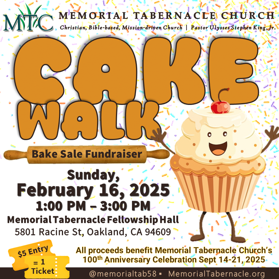 Memorial Tabernacle Church's Cake Walk