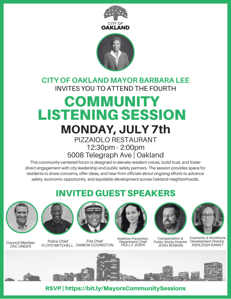 Temescal listening session