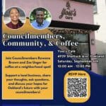 Council Members, Community & Coffee