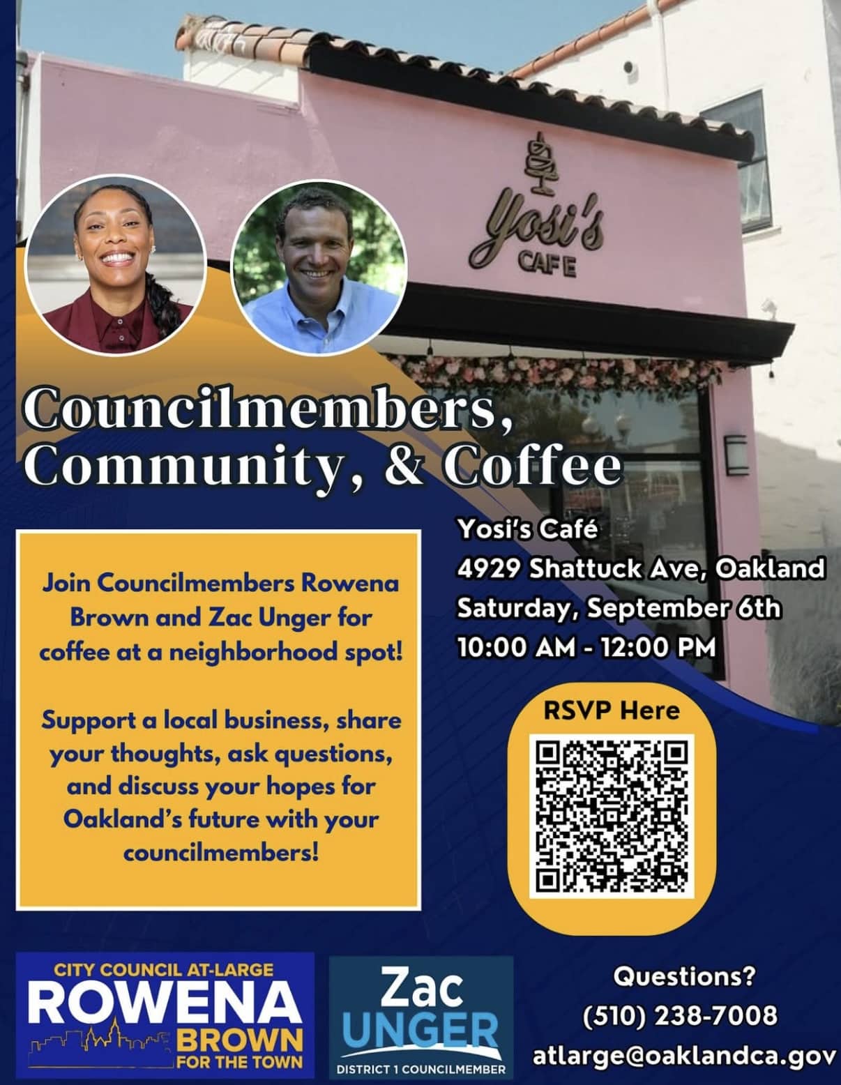 Council Members, Community & Coffee