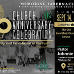 100th Anniversary Celebration for Memorial Tabernacle Church