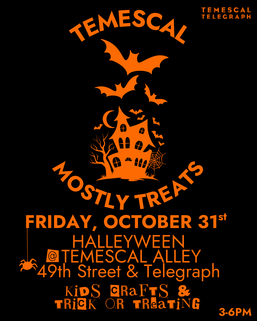 Halleyween at Temescal Alley ~ Family Friendly!