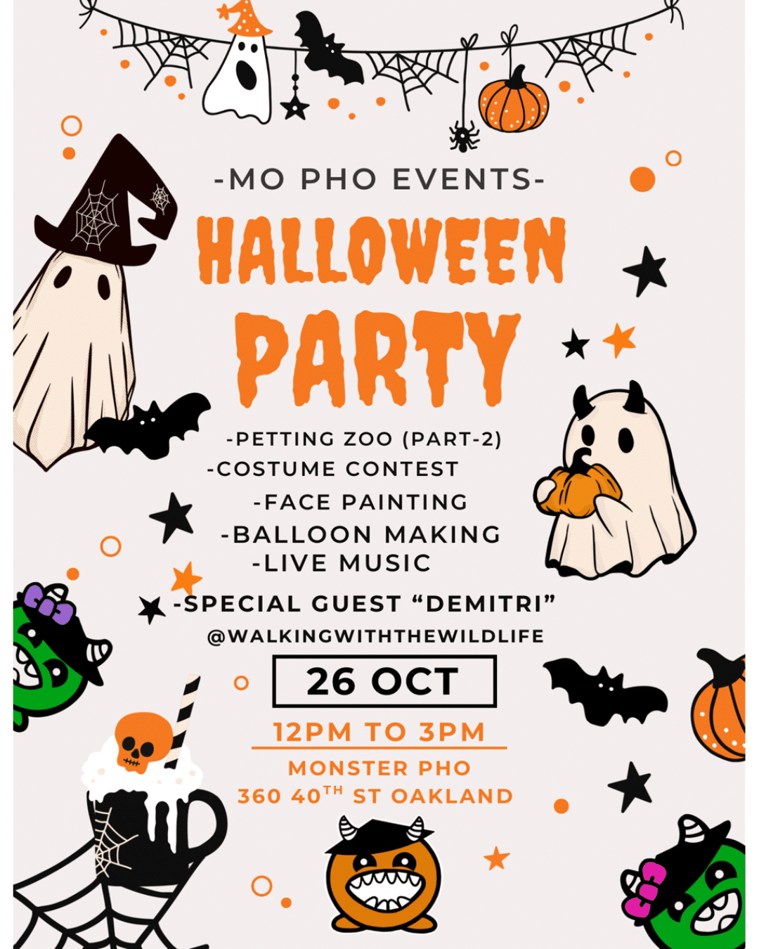 Mo Pho's Halloween Party!