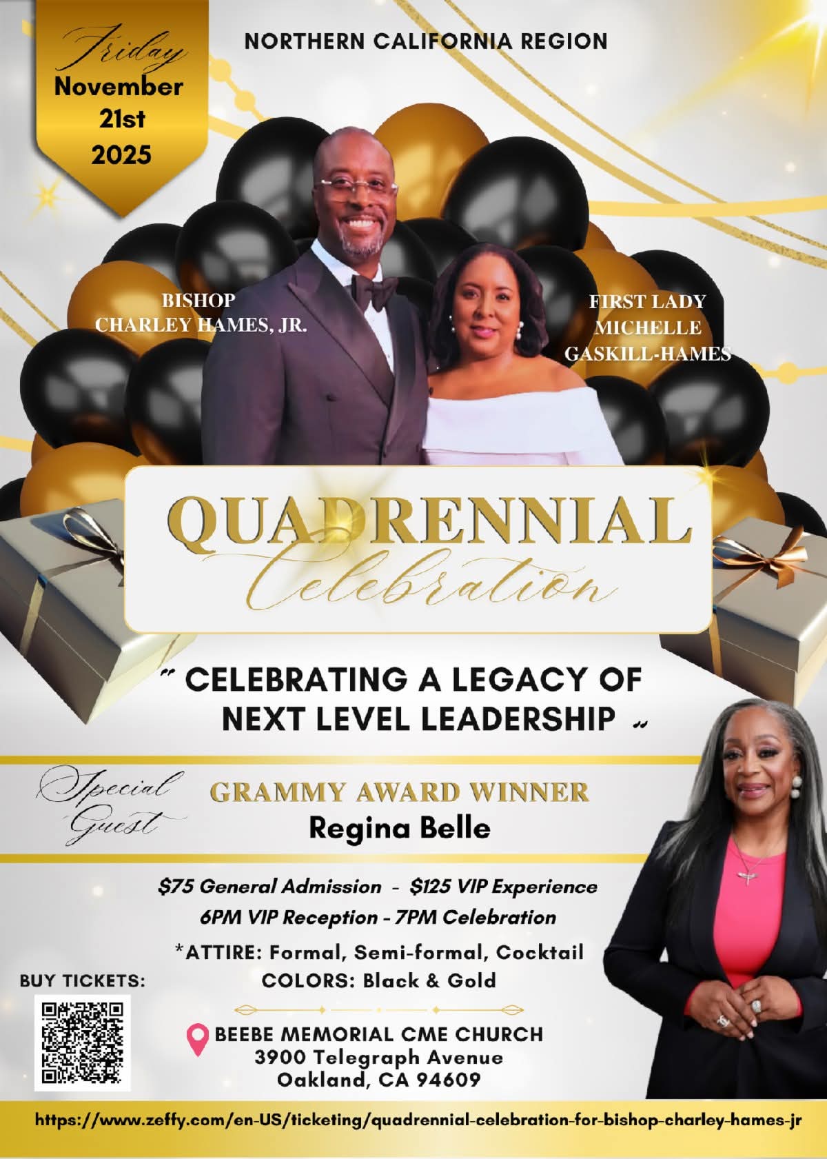 Quadrennial Celebration featuring Regina Belle
