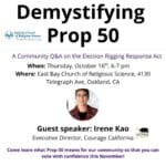 Demystifying Prop 50