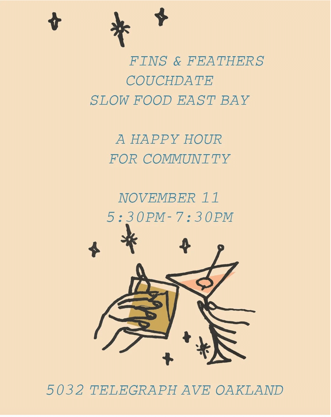 Fins & Feathers ~ Happy Hour Industry Night