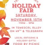 Temescal Alley Holiday Fair