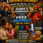 Spring Kid's Day Party & Back Pack Give Away