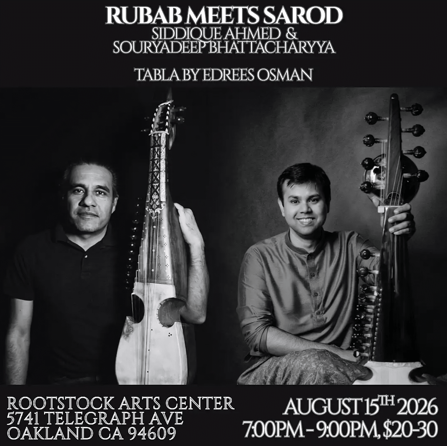 Rubab Meets Sarod: Siddique Ahmed & Souryadeep Bhattacharyya