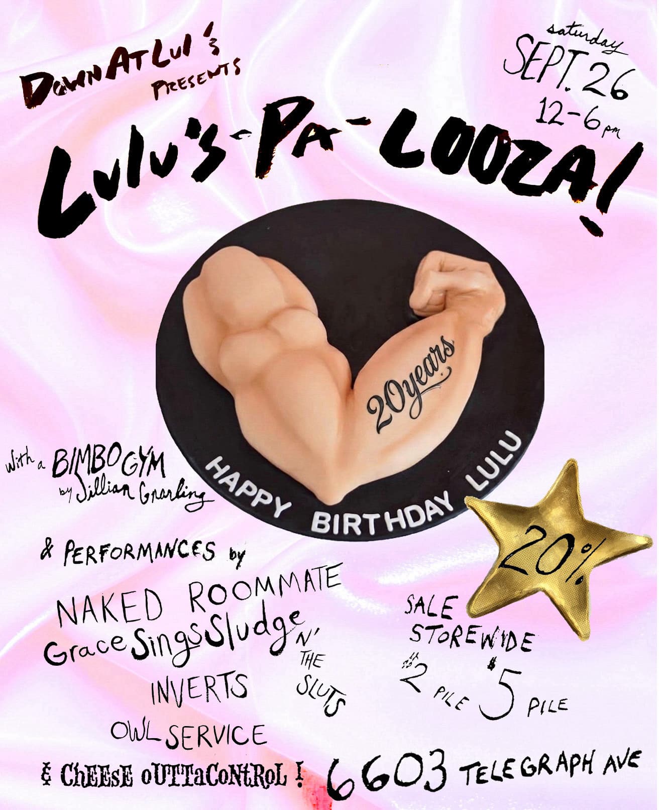 Down at Lulu's 20th Anniversary Celebration: LuLu's-Pa-looza!
