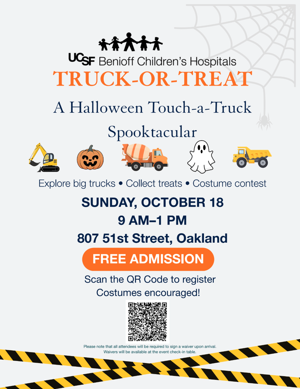 Truck or Treat with UCSF Children's Hospital